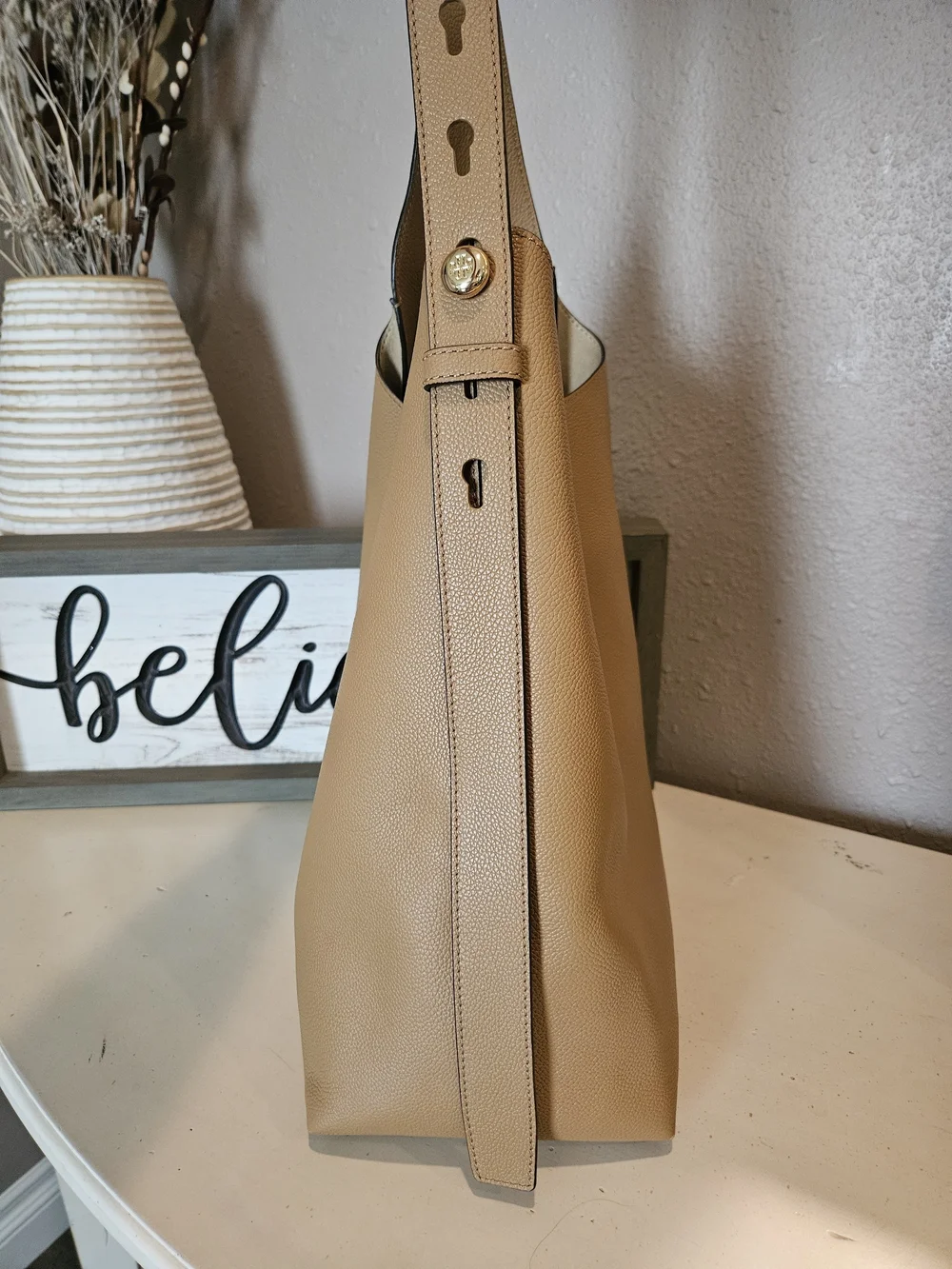 Tory Burch Large Romy Hobo Shoulder Bag